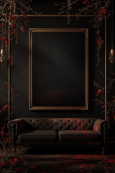 暗夜画廊封面 - 视觉艺术大师作品集